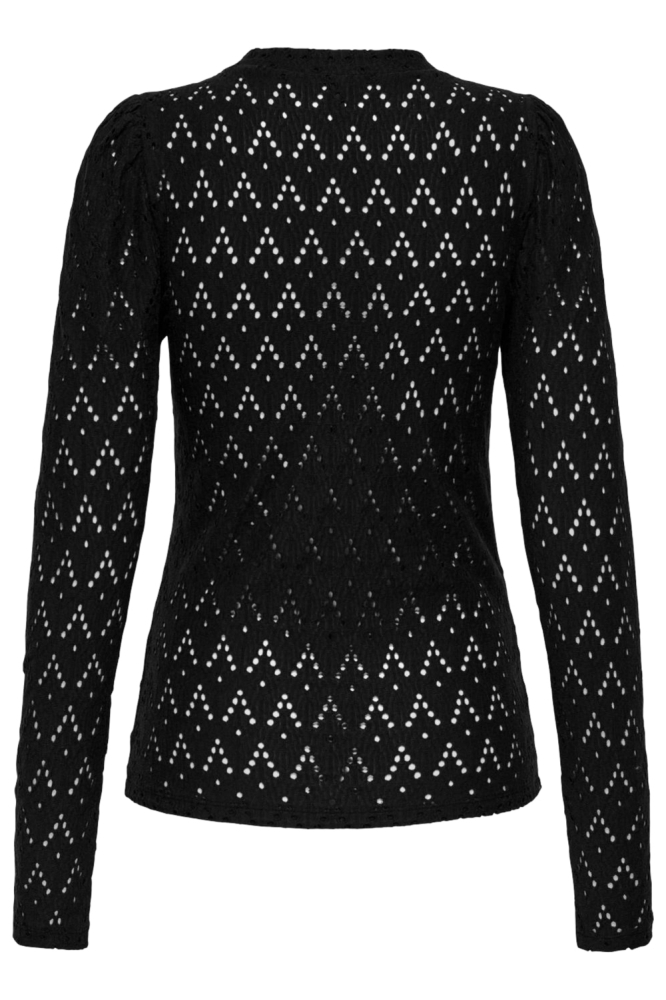 ONLCATTLEYA LIFE L/S TOP JRS 15356017 BLACK